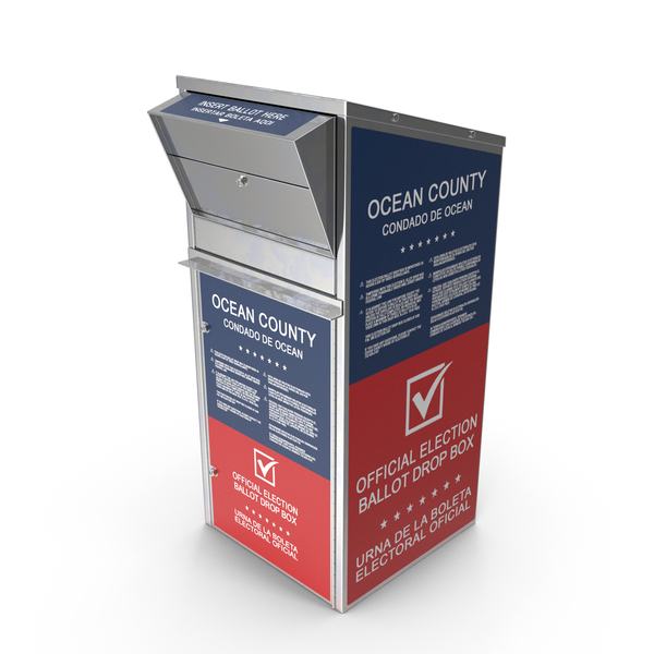 Official Ballot Drop Off Box PNG & PSD Images