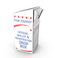 Primary Election Ballot Drop Box PNG & PSD Images