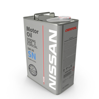 Nissan Motor Oil Metal Can PNG & PSD Images