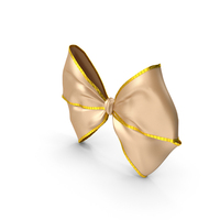 Beige Bow PNG & PSD Images