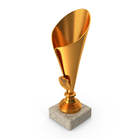 Sports Cup With Symbol Bronze PNG & PSD Images