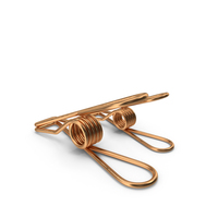Bronze Clothes Pegs PNG & PSD Images