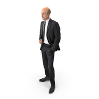Bald Male In Formal Clothes PNG & PSD Images