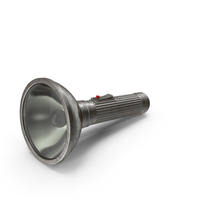 FLASHLIGHT SILVER PNG & PSD Images