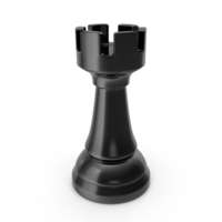 Black Chess Rook PNG & PSD Images