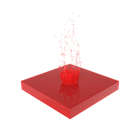 Red Splash PNG & PSD Images