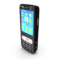 Nokia N73 Black PNG & PSD Images