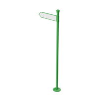 Green Road Signpost PNG & PSD Images