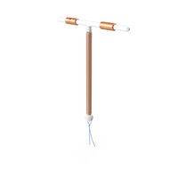Copper Intrauterine Device T-IUD PNG & PSD Images