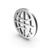 Silver Web Icon PNG & PSD Images