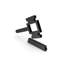 Black Law Icon PNG & PSD Images