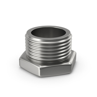 Silver Metal Pipe Adapter PNG & PSD Images