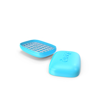 Open Empty Blue Soap Dish PNG & PSD Images