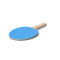 Ping Pong Paddle Blue PNG & PSD Images