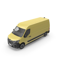 Renault Master L3H2 Panel Van 2020 PNG & PSD Images