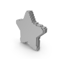 Star Voxel PNG & PSD Images
