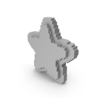 Star Voxel PNG & PSD Images