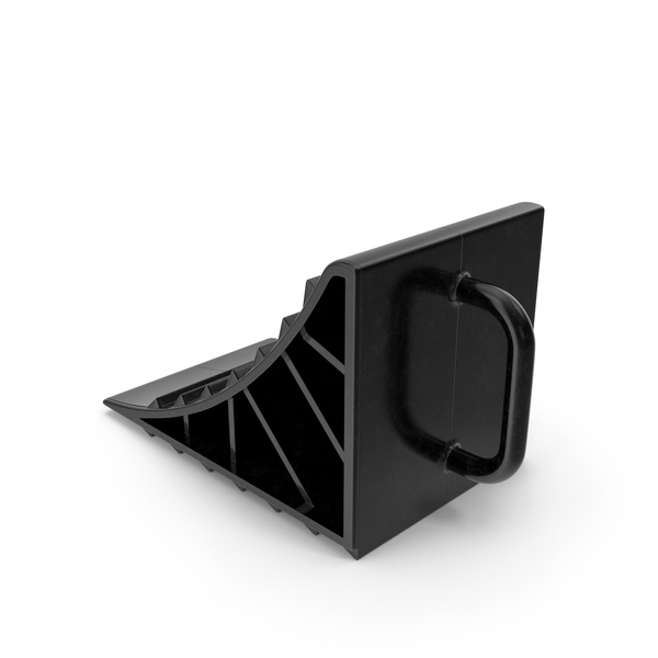 Black Plastic Wheel Chock PNG & PSD Images
