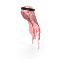 Red Traditional Arabic Hat PNG & PSD Images
