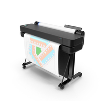 Closed Wireless Plotter Printer PNG & PSD Images