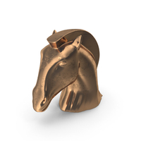 Bronze Horse Bust PNG & PSD Images