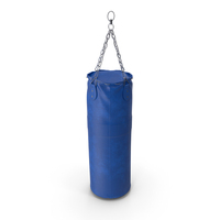 Blue Punching Bag PNG & PSD Images