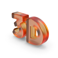 Chrome 3D Symbol PNG & PSD Images
