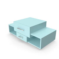 Blue TV Stand PNG & PSD Images