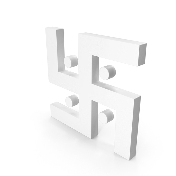 Religious Swastika White PNG & PSD Images