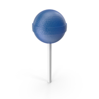 Lollipop Blue PNG & PSD Images