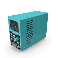DC Power Supply Blue ON PNG & PSD Images