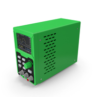DC Power Supply Green ON PNG & PSD Images