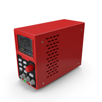 DC Power Supply Red ON PNG & PSD Images