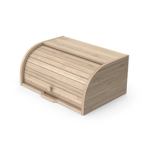 Light Wood Bread Box PNG & PSD Images
