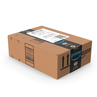 Amazon Parcel Box 26x18x10 PNG & PSD Images