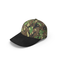 Camouflage Baseball Cap PNG & PSD Images