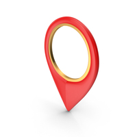 Red Map Marker PNG & PSD Images