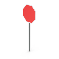 Red Road Sign PNG & PSD Images