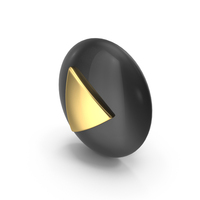 Play Icon Black Gold PNG & PSD Images