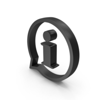 Info Pin Help Chat Black PNG & PSD Images