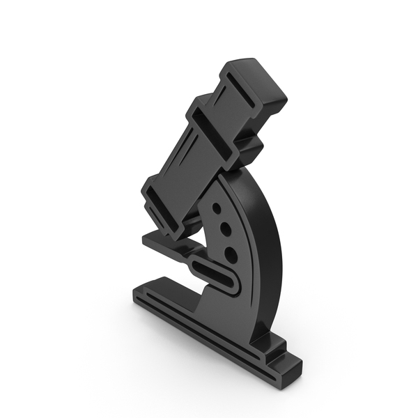 Micro Scope Science Black PNG & PSD Images