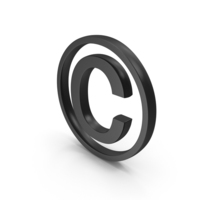 CopyRight C symbol Logo Icon Black PNG & PSD Images