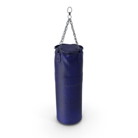 Blue Punching Bag PNG & PSD Images