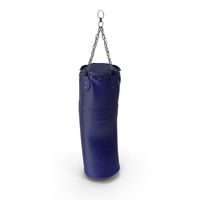Blue Punching Bag PNG & PSD Images