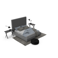 Meridiani Tuyo Bed PNG & PSD Images