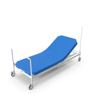 Stryker Emergency Relief Bed 30 Degrees PNG & PSD Images