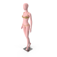 Mannequin With Underwear Color PNG & PSD Images