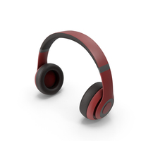 Headphones Open Red PNG & PSD Images