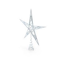 Christmas Star Tree Topper PNG & PSD Images
