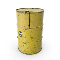 Lime Yellow Oil Drum PNG & PSD Images